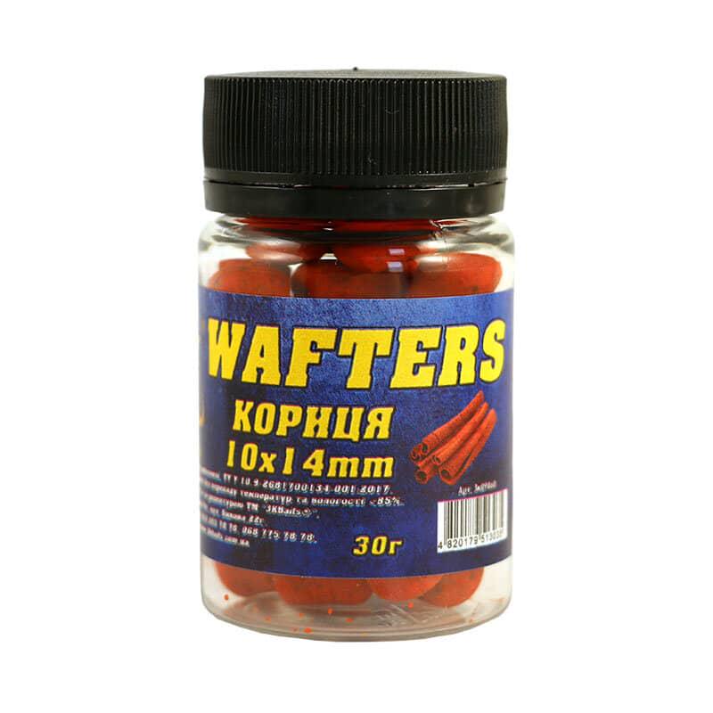 Бойл сбалансированный 3KBaits Wafters Корица 10х14 мм 30 г (3KB1341)