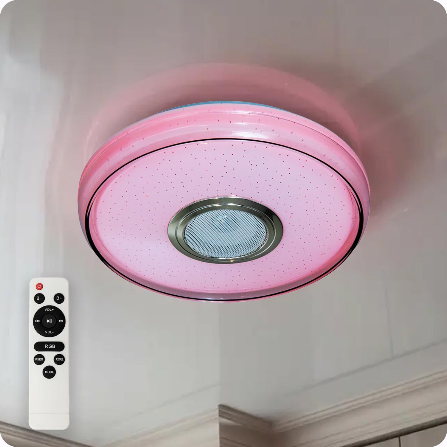 Люстра светодиодная 517 Dlight RGB с пультом и колонкой 45 Вт Белый (02172) Люстра светодиодная 517 Dlight RGB с пультом и колонкой 45 Вт Белый (02172)
