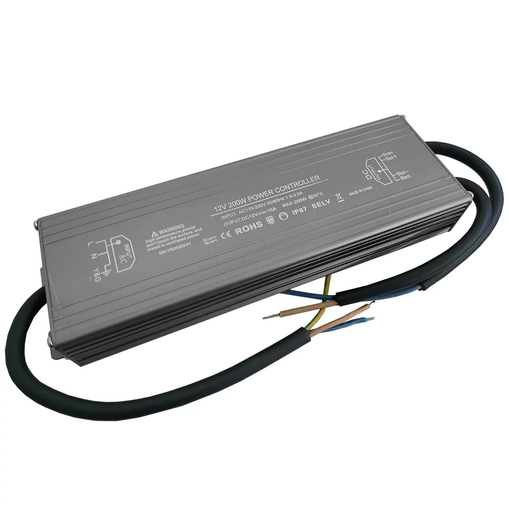 Блок питания герметичный 12 V 200 W 16 A IP 67 (000013)