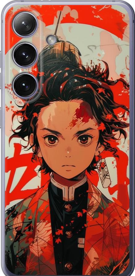 Чехол на Samsung Galaxy S24 Plus Тандзиро Камадо (6131u-3388-42517) Чехол на Samsung Galaxy S24 Plus Тандзиро Камадо (6131u-3388-42517)
