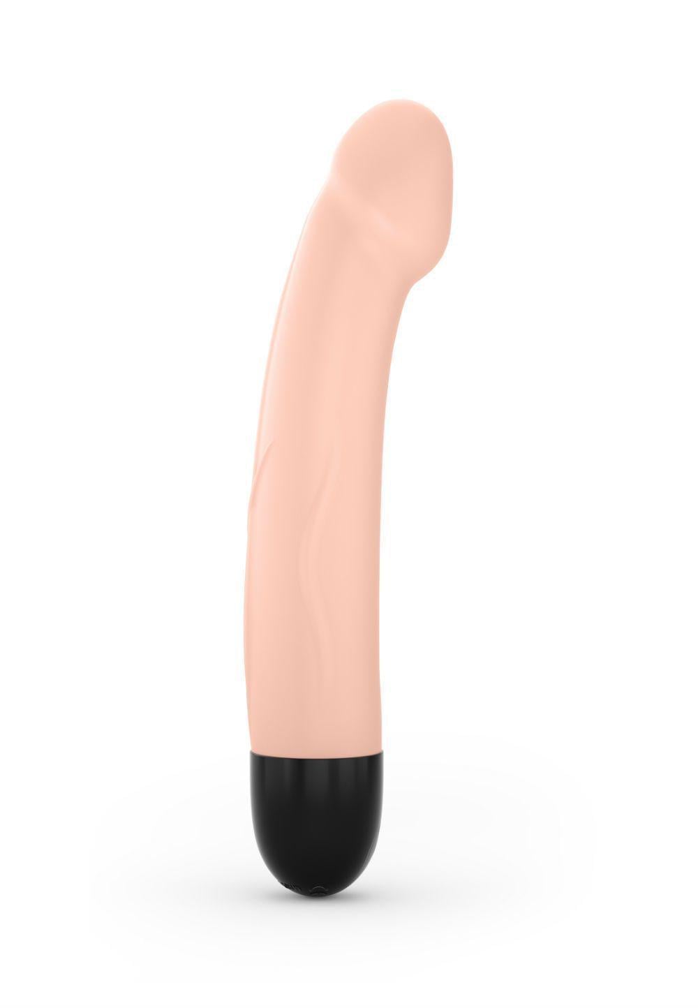Вибратор Dorcel Real Vibration M Flesh 2.0 ⌀ 3,7 см перезаряжается/для точки G (SO3819)