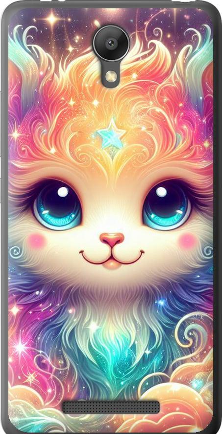 Чехол на Xiaomi Redmi Note 2 Сказочный котенок (5813t-96-42517)