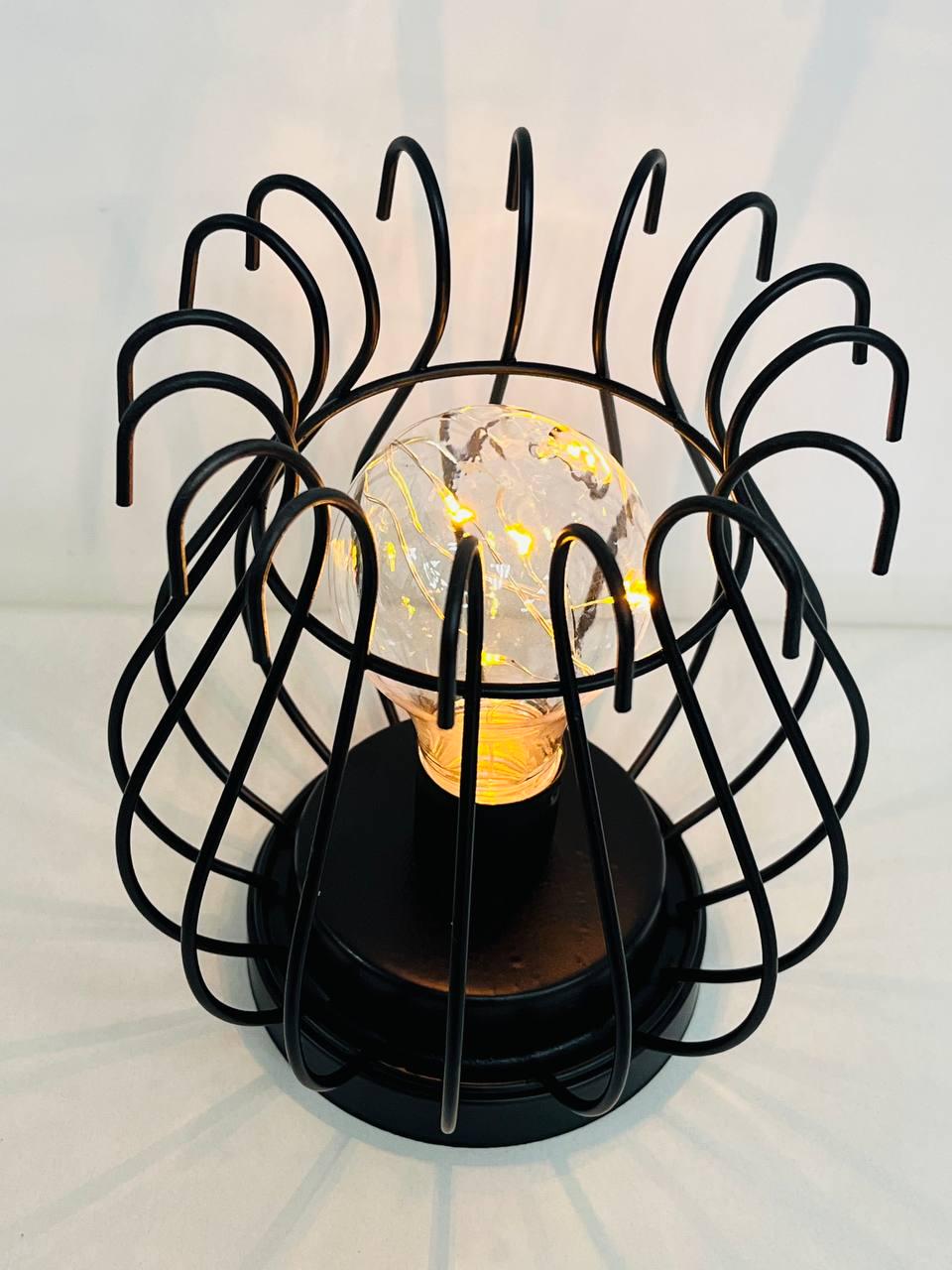 Настільний світильник з лампою Едісона 17 см Чорний - фото 3 Настільний світильник з лампою Едісона 17 см Чорний - фото 3