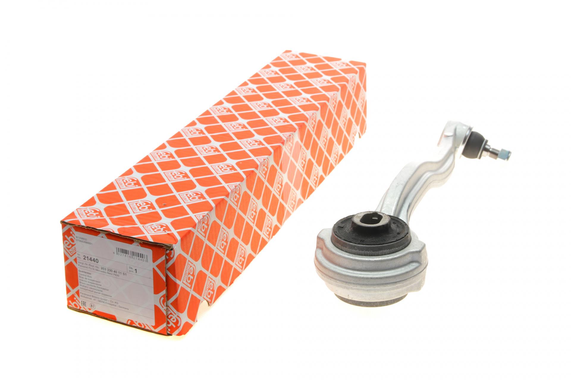 Рычаг подвески FEBI BILSTEIN передний/снизу/спереди R Mercedes C-class W203/W204/E-class W212 04-15 (21440)