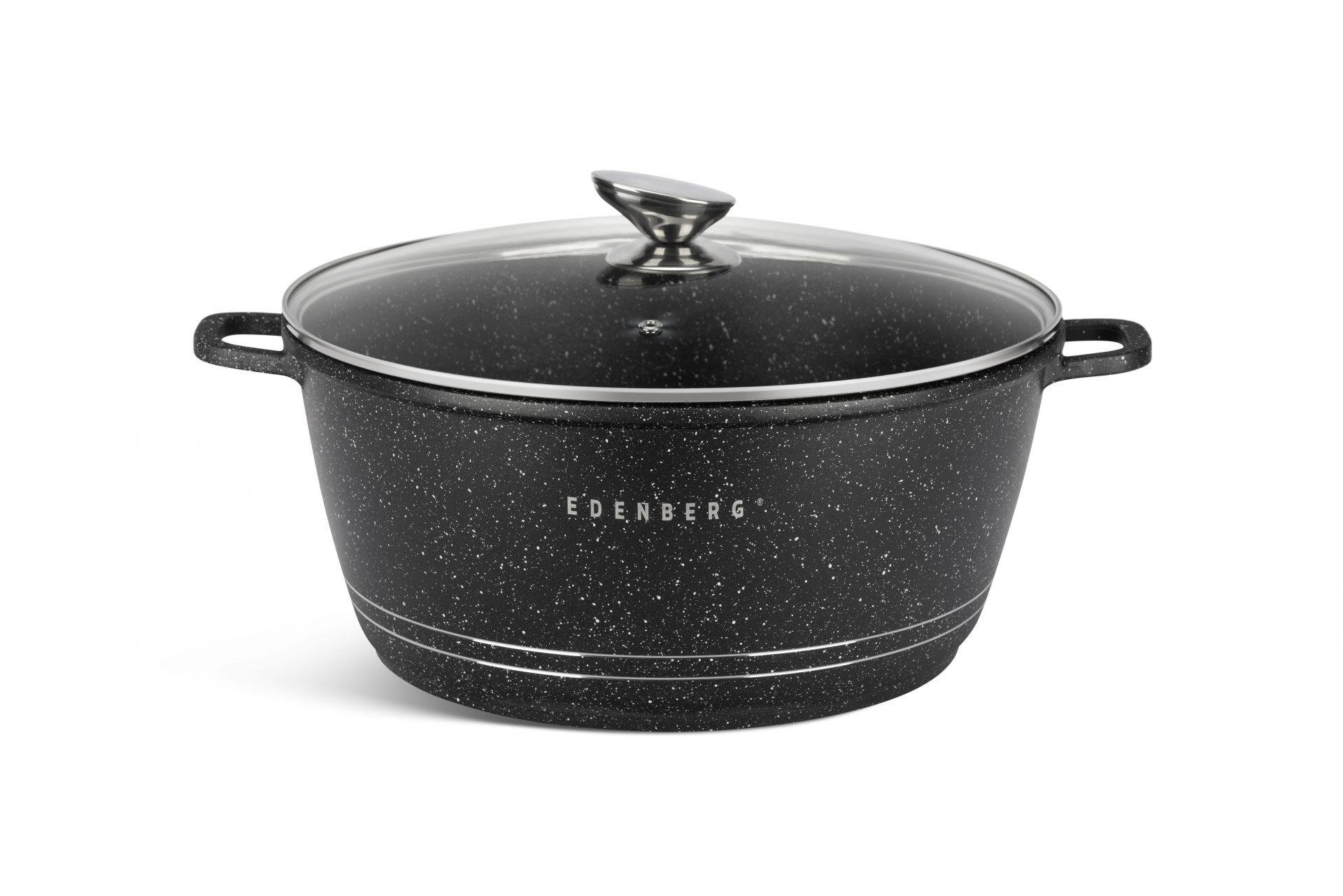 Набір посуду Edenberg із антипригарним гранітним покриттям 12 пр. (P12911) - фото 2 Набір посуду Edenberg із антипригарним гранітним покриттям 12 пр. (P12911) - фото 2