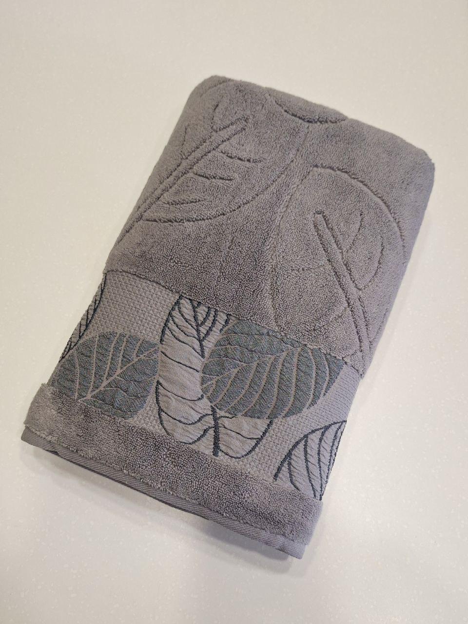 Полотенце для лица махровое Cestepe Microcotton Premium Asel 50x90 см Серый (2028)