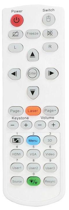 Мультимедийный проектор Optoma EH412 - фото 6