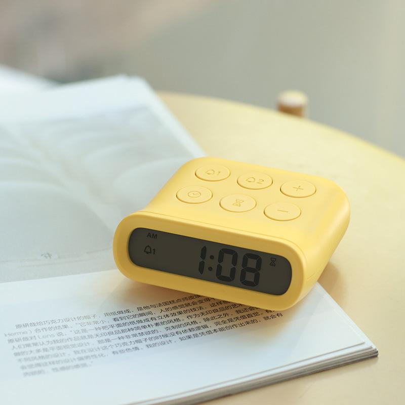 Годинник-будильник MUID C5 Alarm Clock Yellow - фото 2