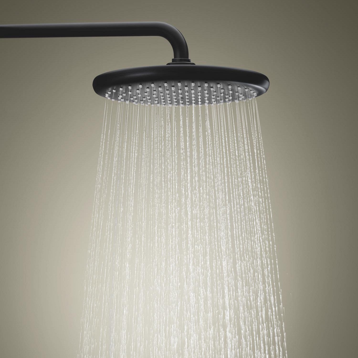 Душова система з термостатом Grohe Tempesta 266702431 Чорний (218525) - фото 8 Душова система з термостатом Grohe Tempesta 266702431 Чорний (218525) - фото 8