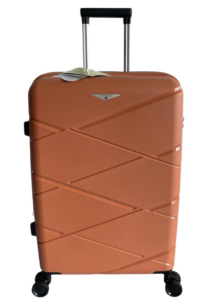 Чемодан Worldline Airtex 289 L Оранжевый (31218828) Чемодан Worldline Airtex 289 L Оранжевый (31218828)