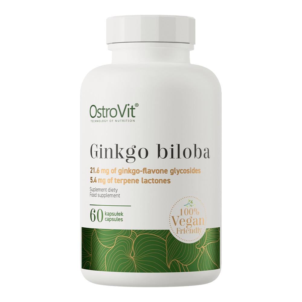 Гінкго білоба Ostrovit Ginko Biloba VEGE 60 капсул