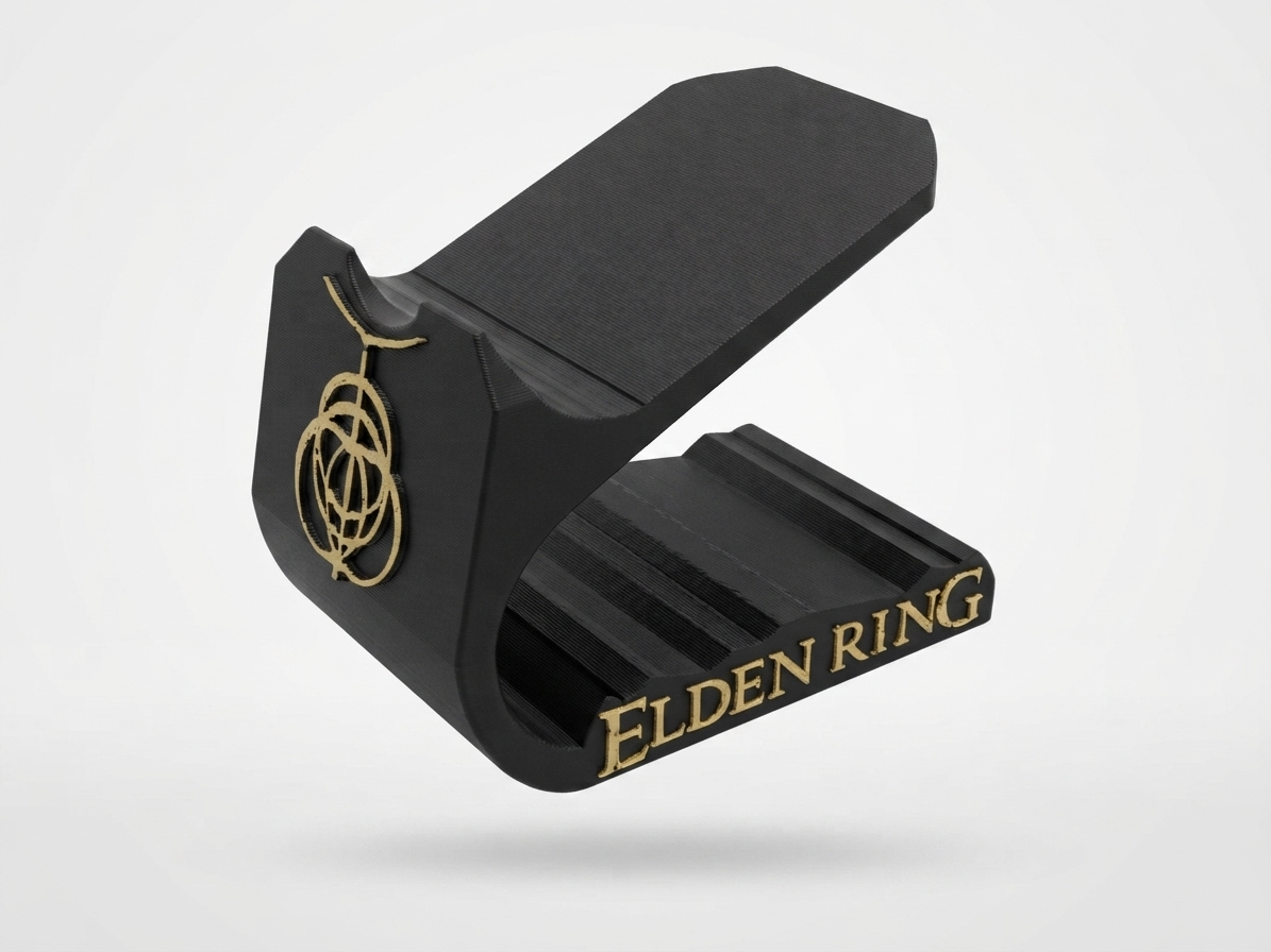 Подставка для геймпада PlayStation 3/PlayStation 4/PlayStation 5 с логотипом Elden Ring (0074)