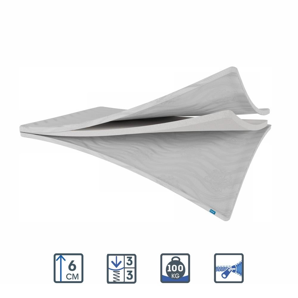 Матрас ортопедический беспружинный USLEEP SLEEPROLL SNOW 110x190 см (1677852305) - фото 2 Матрас ортопедический беспружинный USLEEP SLEEPROLL SNOW 110x190 см (1677852305) - фото 2