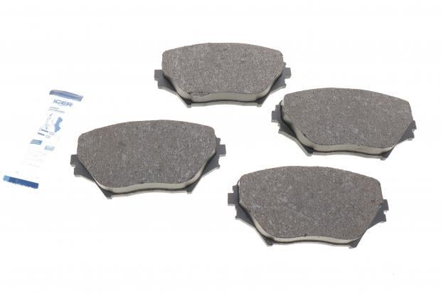 Колодки тормозные передние ICER 181519 Toyota Rav 4 II 00-05 Колодки тормозные передние ICER 181519 Toyota Rav 4 II 00-05