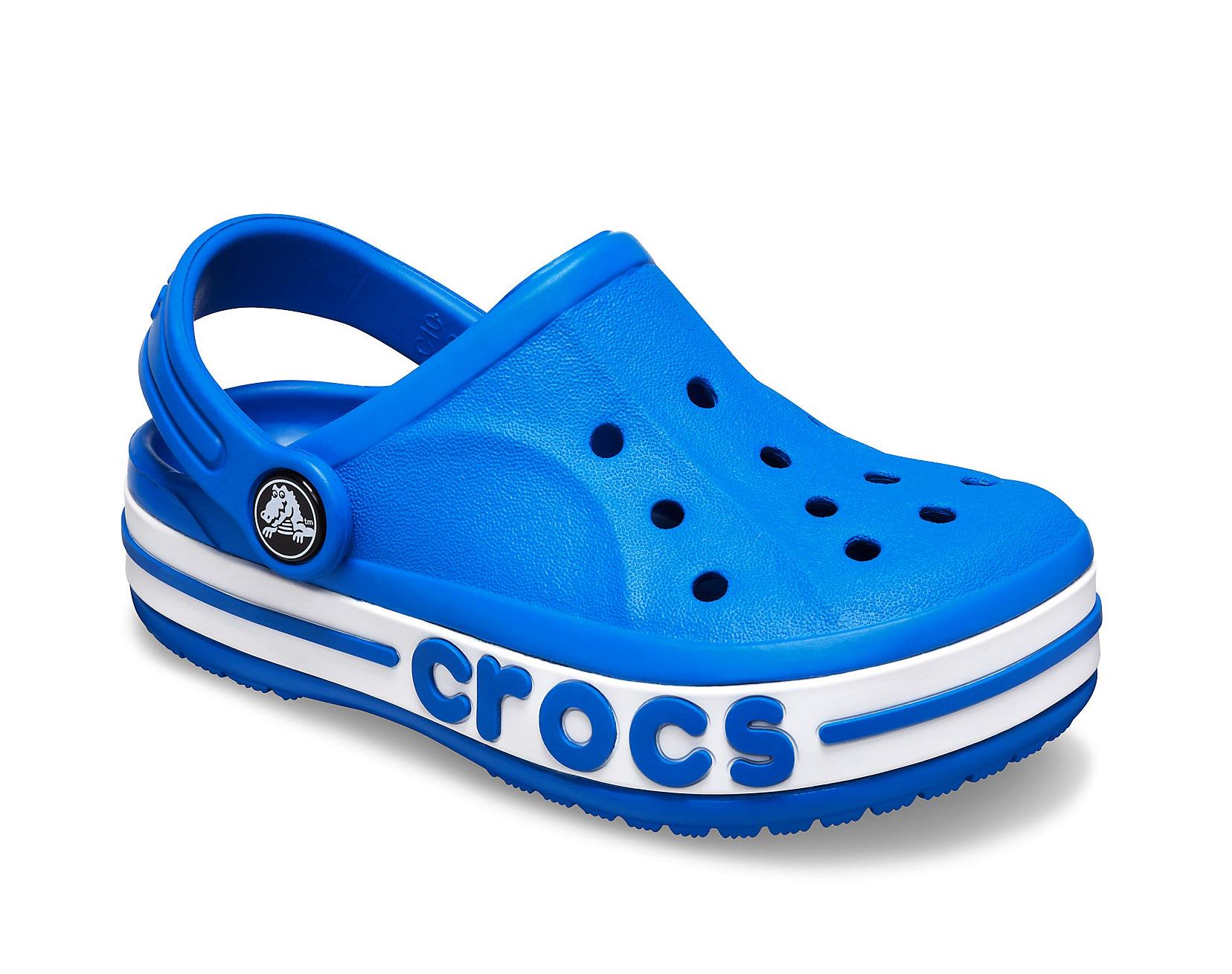Сабо Kids Crocs Bayaband Clog C7 р. 24 14 см Блакитний (205100)