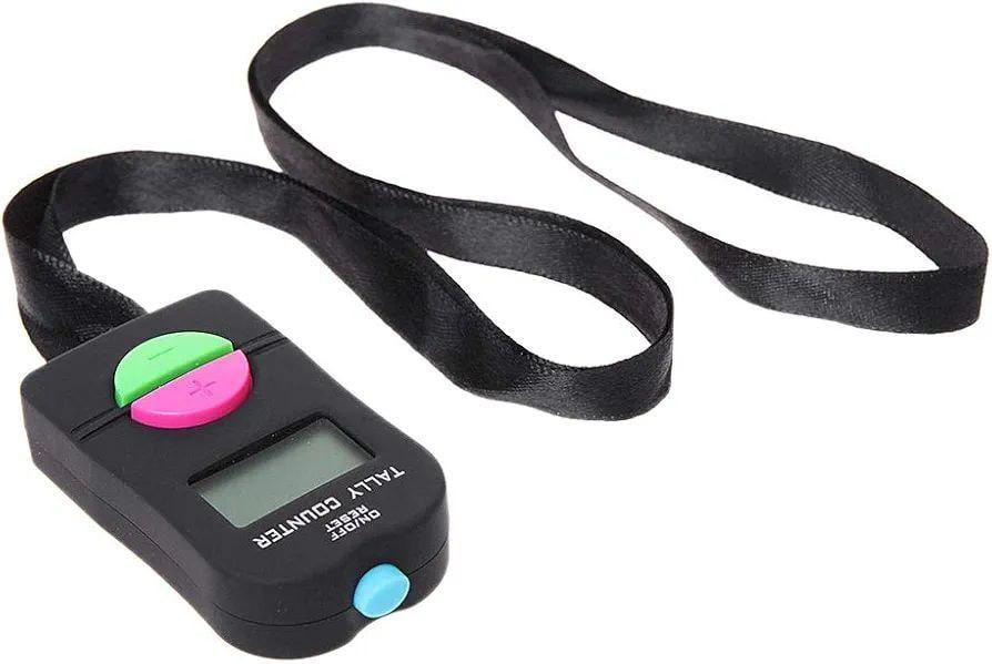 Лічильник ручний електронний Saddgo Digital Hand Tally Counter подвійний дисплей (33493521) Лічильник ручний електронний Saddgo Digital Hand Tally Counter подвійний дисплей (33493521)