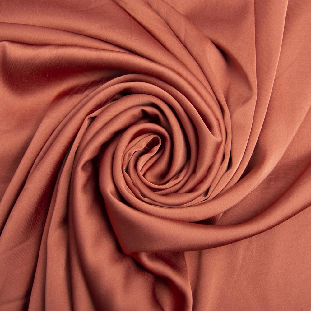 Ткань шелк-сатин Armani V-109 Медный (24165)