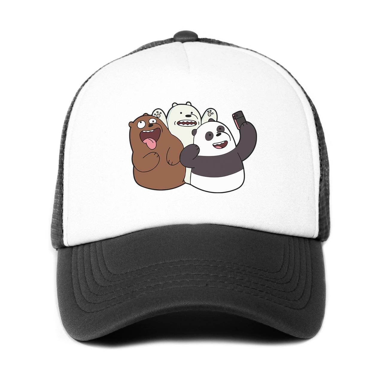 Кепка тракер детская We Bare Bears Черный (33404-2665-BK)
