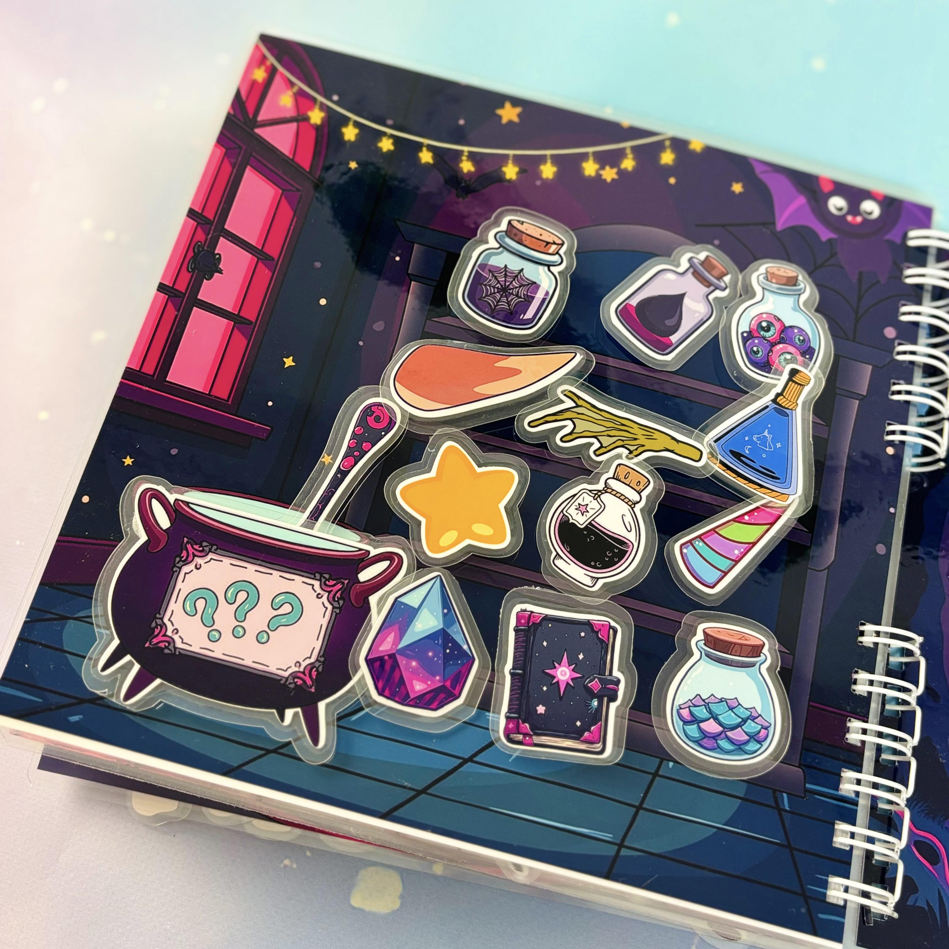 Книга на липучках у стилі Monster High (ГМ-00019) - фото 10 Книга на липучках у стилі Monster High (ГМ-00019) - фото 10