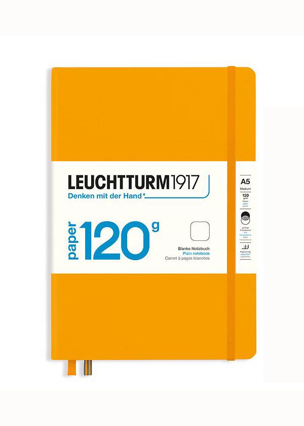 Блокнот Leuchtturm1917 120G Edition середній чисті аркуші Rising Sun (367125) - фото 1