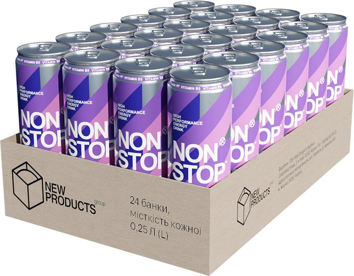 Напій енергетичний Non Stop Boost 0,25 л х24 шт.
