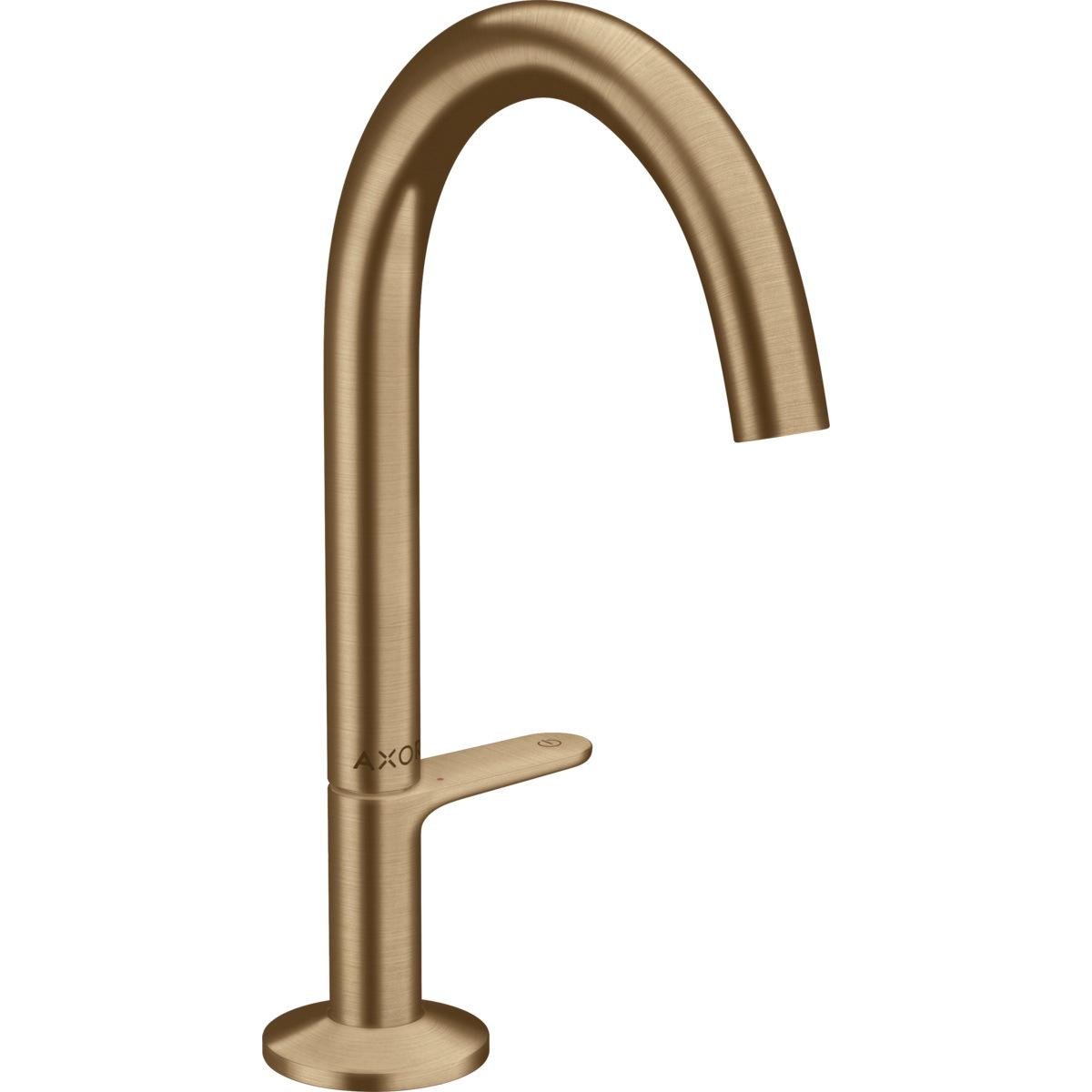 Смеситель для умывальника Hansgrohe AXOR One 48020140 однорычажный Бронзовый (249979)