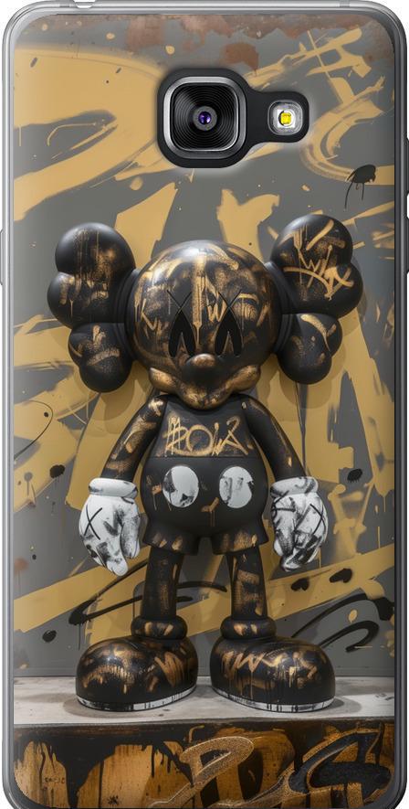 Чехол на Samsung Galaxy A5 (2016) A510F Bronze kaws (6097u-158-42517)