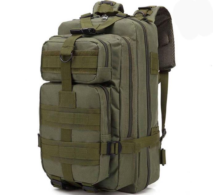 Рюкзак армійський Tactic 25 л Оливковий (ta25-olive) - фото 1 Рюкзак армійський Tactic 25 л Оливковий (ta25-olive) - фото 1