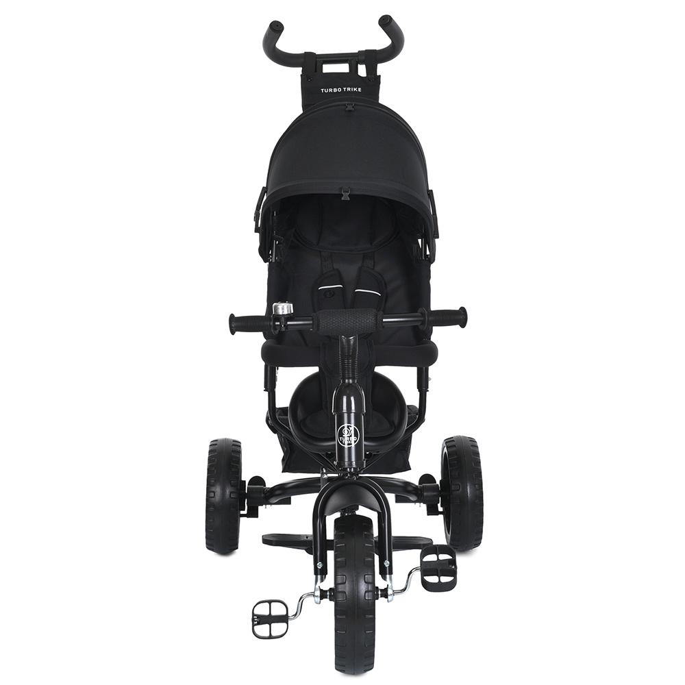 Детский велосипед трехколесный Turbo Trike MT 1005 EVA Черный (715838703) - фото 2