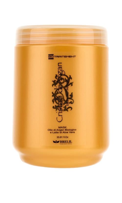 Маска Brelil Bio Traofferent Cristalli d'Argan Deep Nutrition для глибокого відновлення з олією арганії та алое (30876)