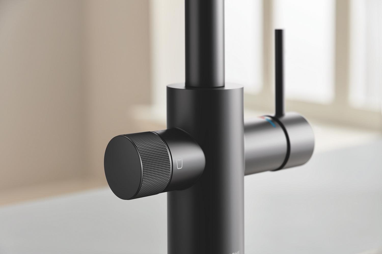 Змішувач для кухні з трьома входами високий Grohe BLUE PURE MINTA латунь Чорний (b-30590KF0) - фото 5 Змішувач для кухні з трьома входами високий Grohe BLUE PURE MINTA латунь Чорний (b-30590KF0) - фото 5