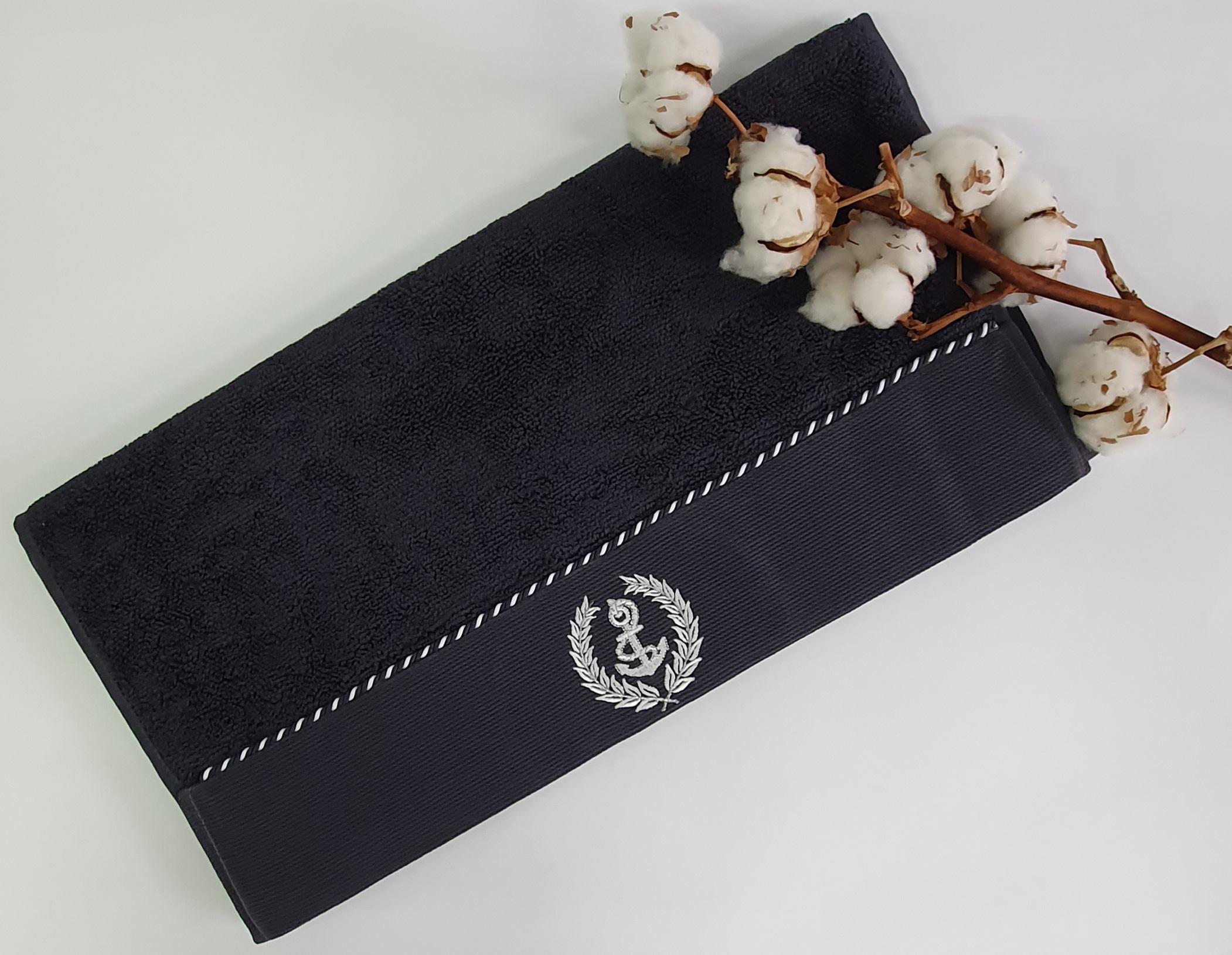 Полотенце Maison D'or Michelle Sailing 50x100 Antracit (03MD46B17) Полотенце Maison D'or Michelle Sailing 50x100 Antracit (03MD46B17)