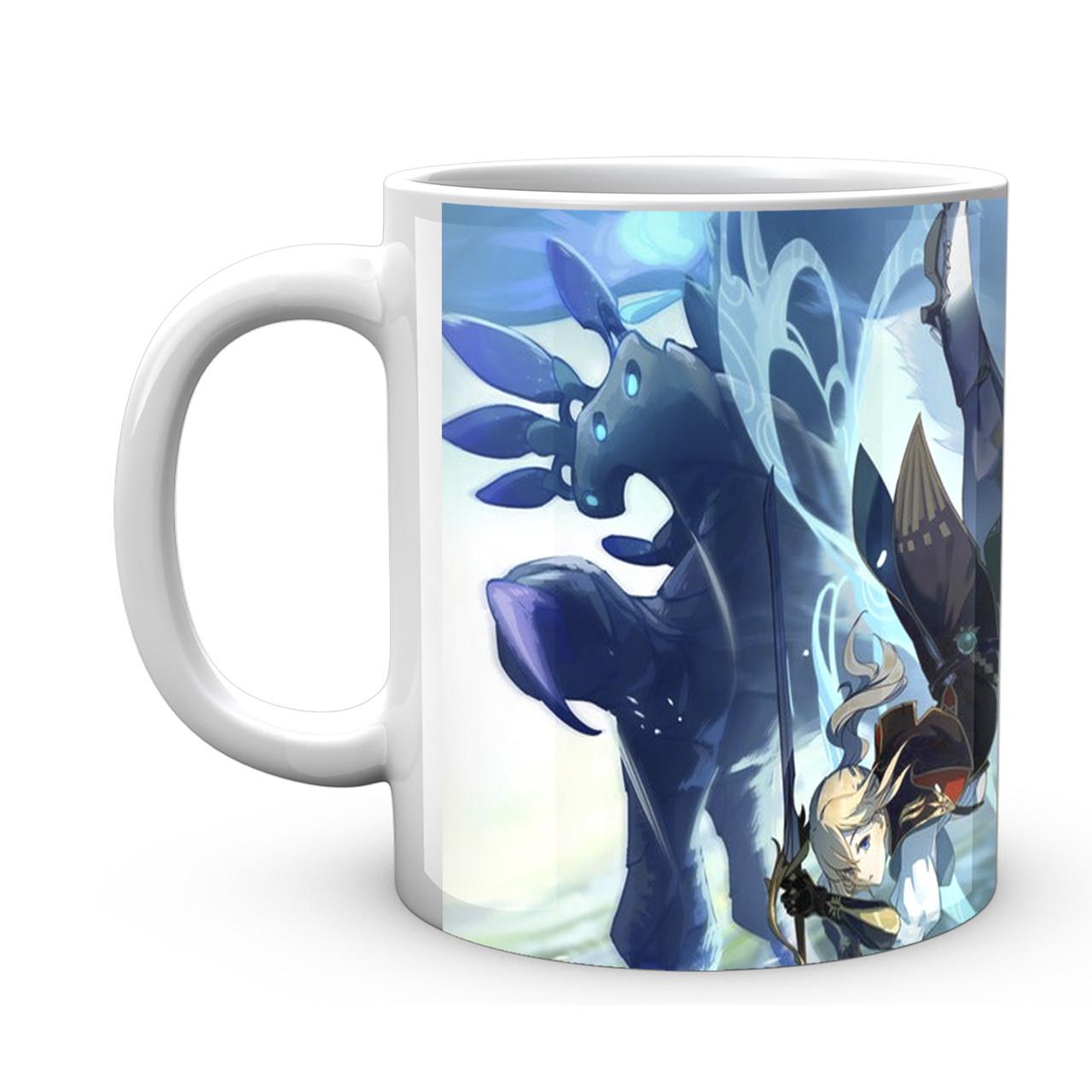 Чашка GeekLand Genshin Impact Сражение против Ужаса бури Двалина (GN 02.490)