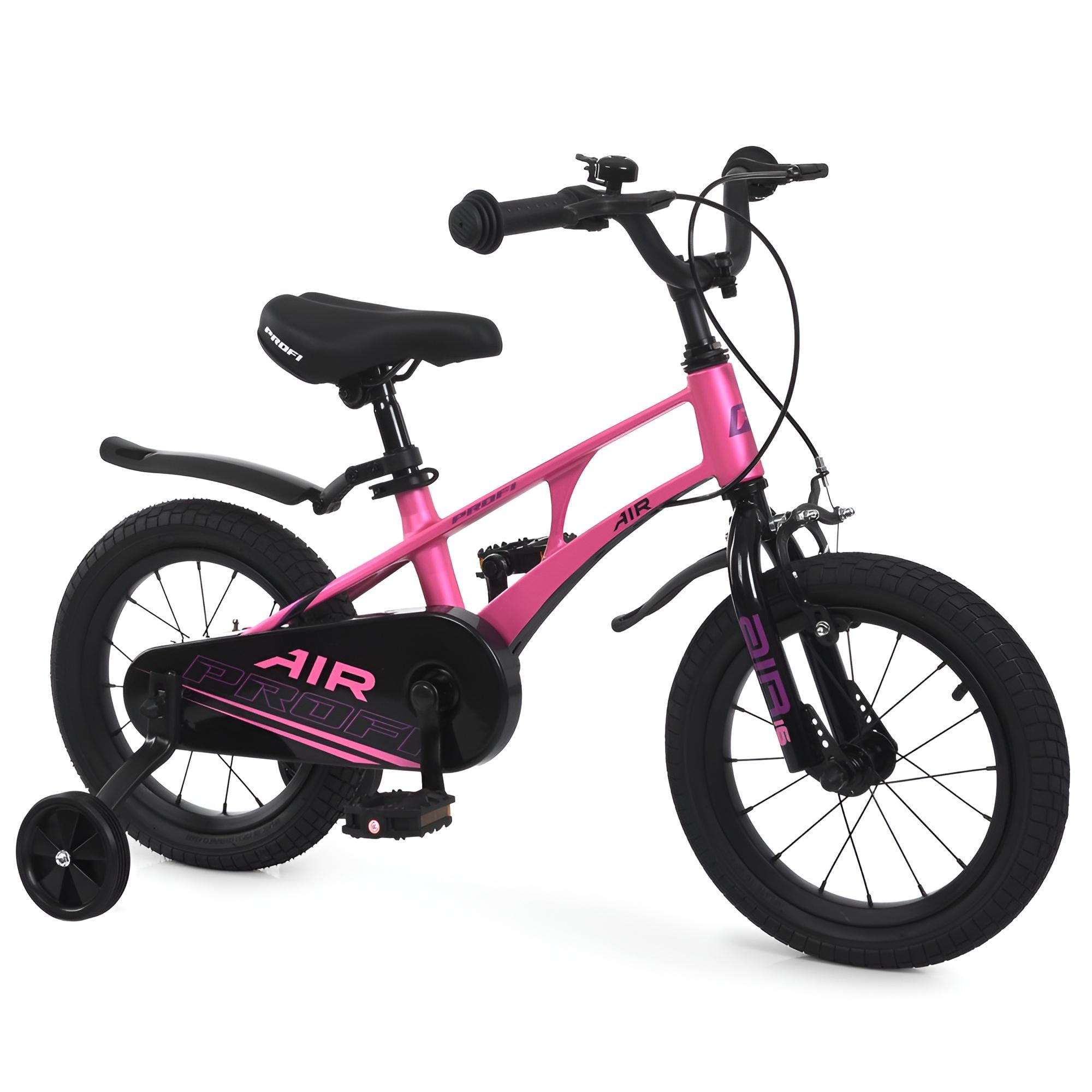 Детский велосипед Profi Air Standart Plus колеса резиновые 16" магниевая рама Розовый (MB 161060)