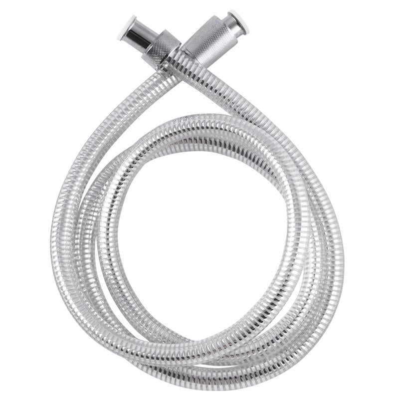 Шланг для душа Zerix силиконовый поливинхлорид армированный F04 175 см Серебритсый (ZX0115)