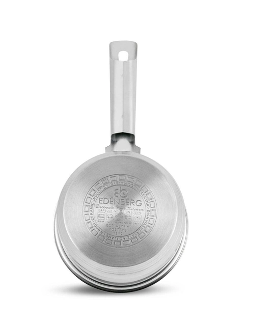 Ківш Edenberg EB-3032 алюмінієвий з кришкою 1 л (57-46- EB-3032) - фото 3 Ківш Edenberg EB-3032 алюмінієвий з кришкою 1 л (57-46- EB-3032) - фото 3