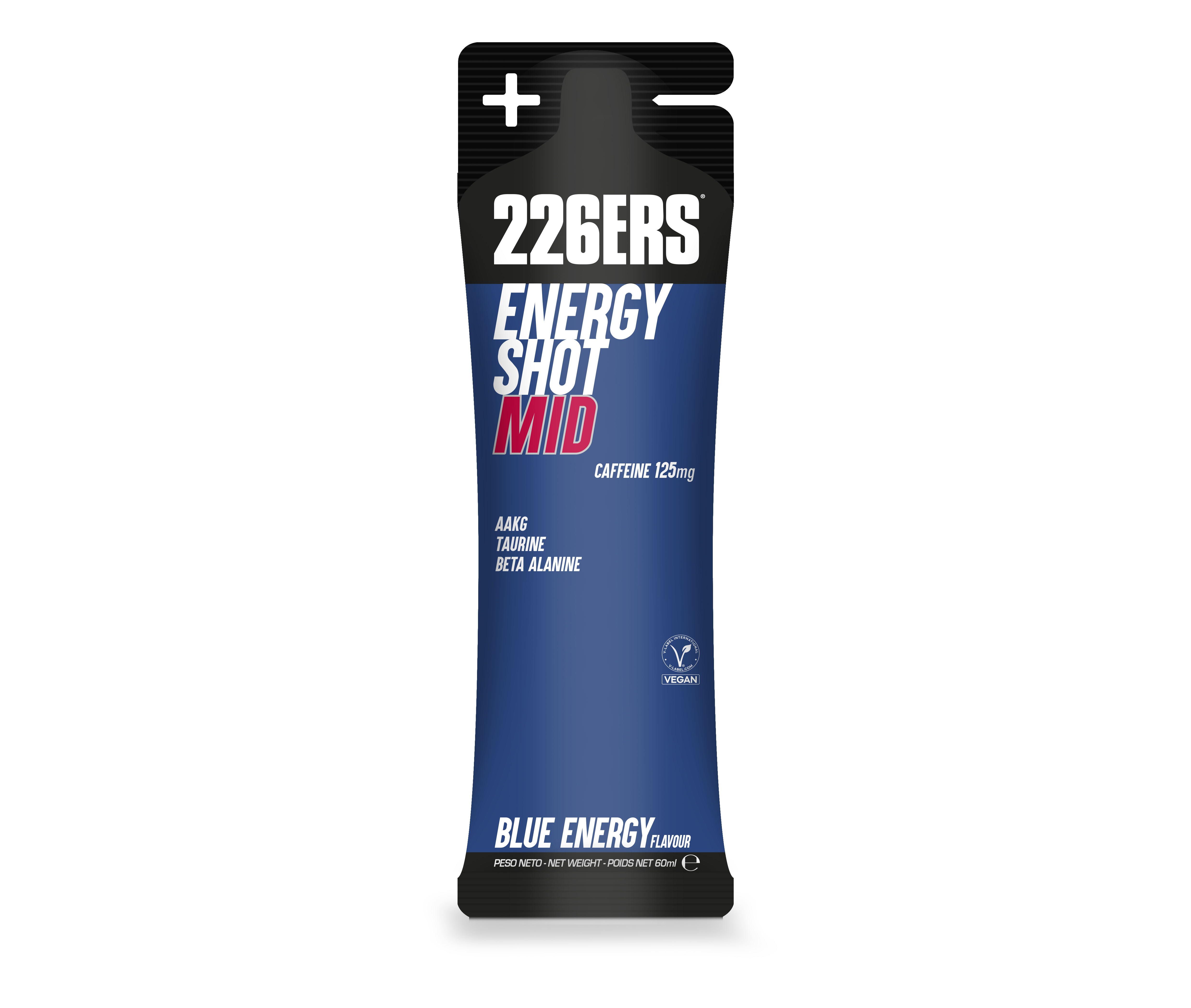 Енергетик 226ERS ENERGY SHOT 125 мг кофеїну blue energy стік 60 мл