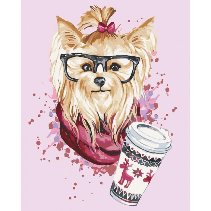 Картина по номерам Идейка "Может кофе?" 40х50 см (KH4121)