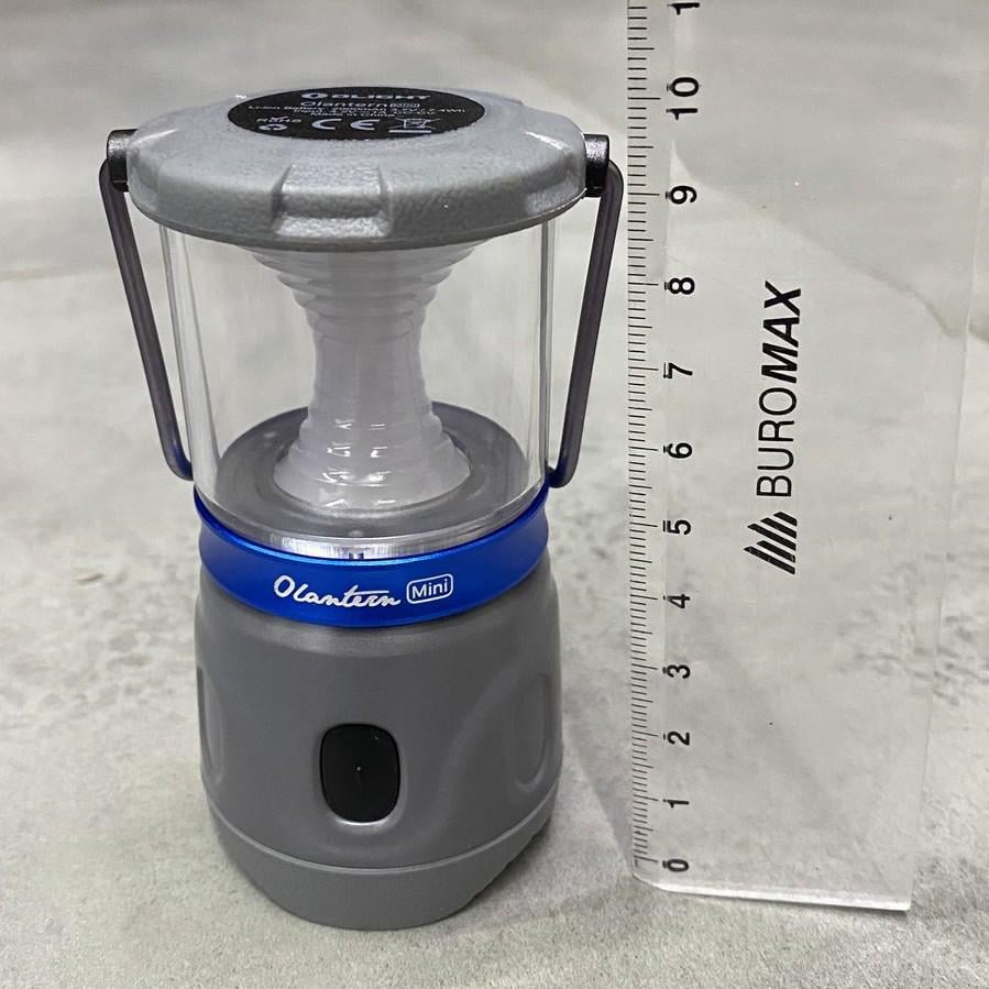 Фонарь кемпинговый Olight Olantern Mini магнитная зарядка/IPX4/свет 360° 2000 мАч Grey (243142) - фото 3 Фонарь кемпинговый Olight Olantern Mini магнитная зарядка/IPX4/свет 360° 2000 мАч Grey (243142) - фото 3