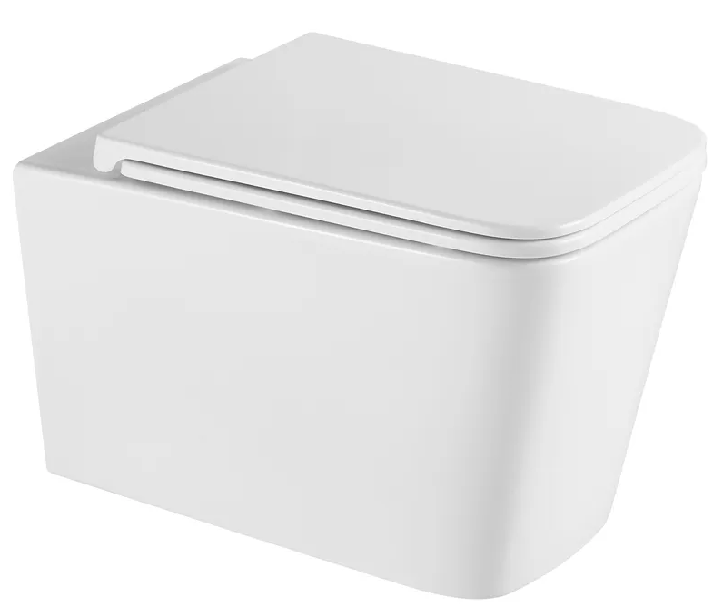 Унитаз подвесной MIXXUS Premium Quadro-0302-R 530x360x365 мм система смыва Rimless (MP6454)