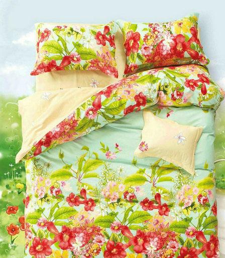 Комплект постельного белья Zastelli 2251 сатин полуторный 145х210 Персиковый