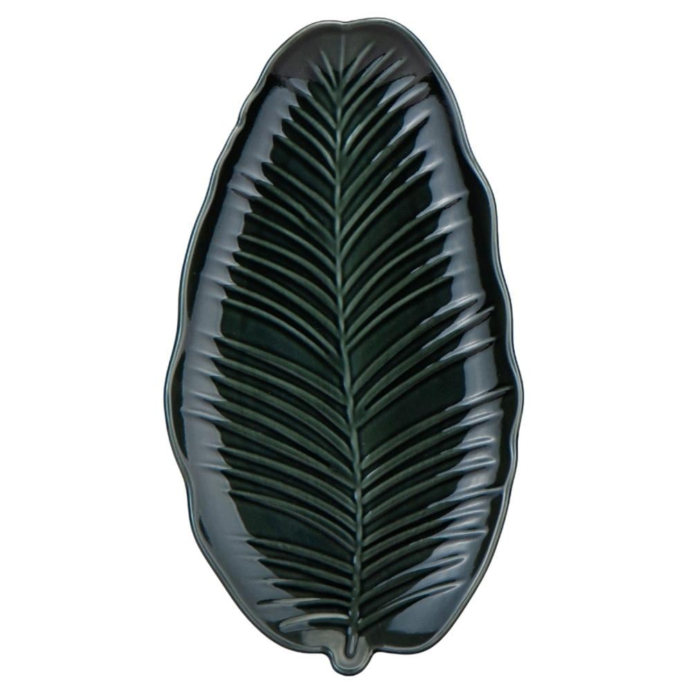 Набор блюд керамических Изумрудный лист 6 шт. 30 см (9095-014)