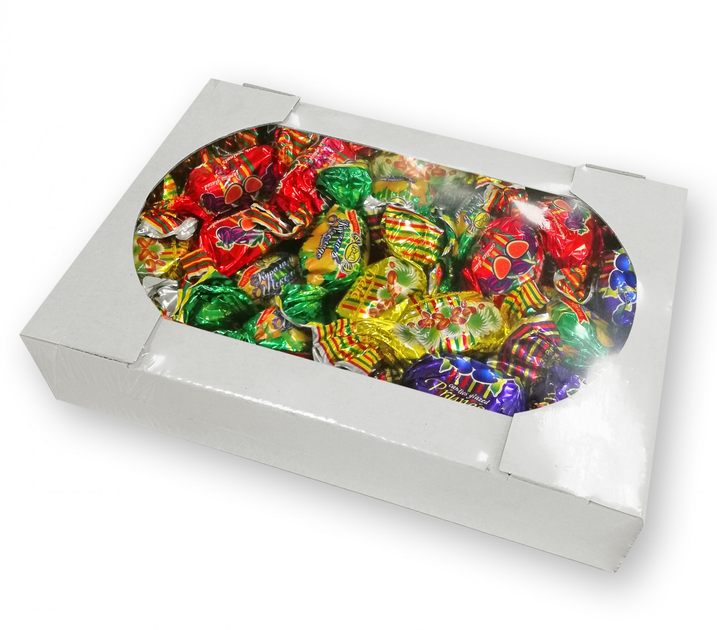 Цукерки Ріконд Сухофрукти асорті з грецьким горіхом в шоколадній глазурі 800 г (36584)