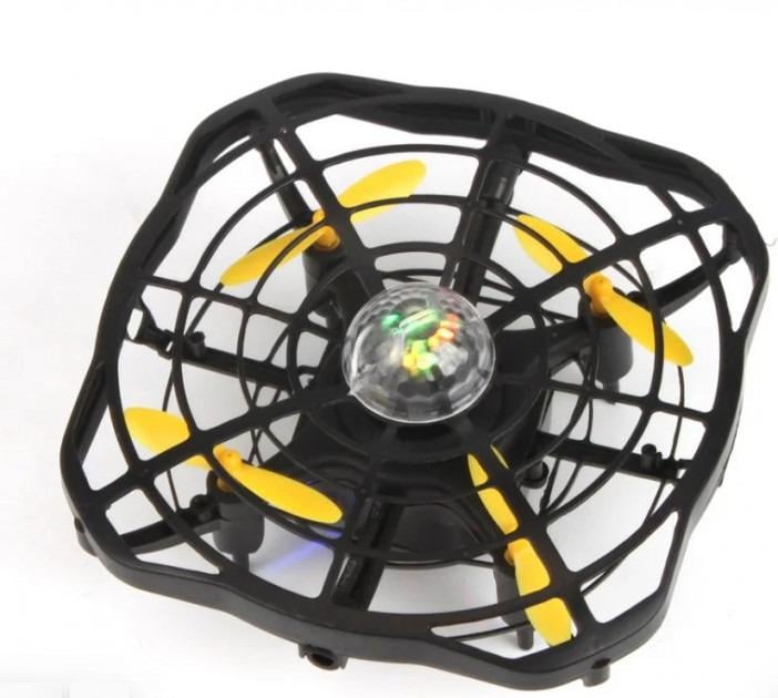 Квадрокоптер портативный  UFO ENERGY Y1102 с управлением жестами руки Черный (1102mel)