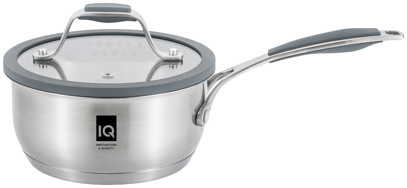 Ківш з кришкою IQ Be Brave 16 см 1,6 л (IQ-4052-16) Ківш з кришкою IQ Be Brave 16 см 1,6 л (IQ-4052-16)