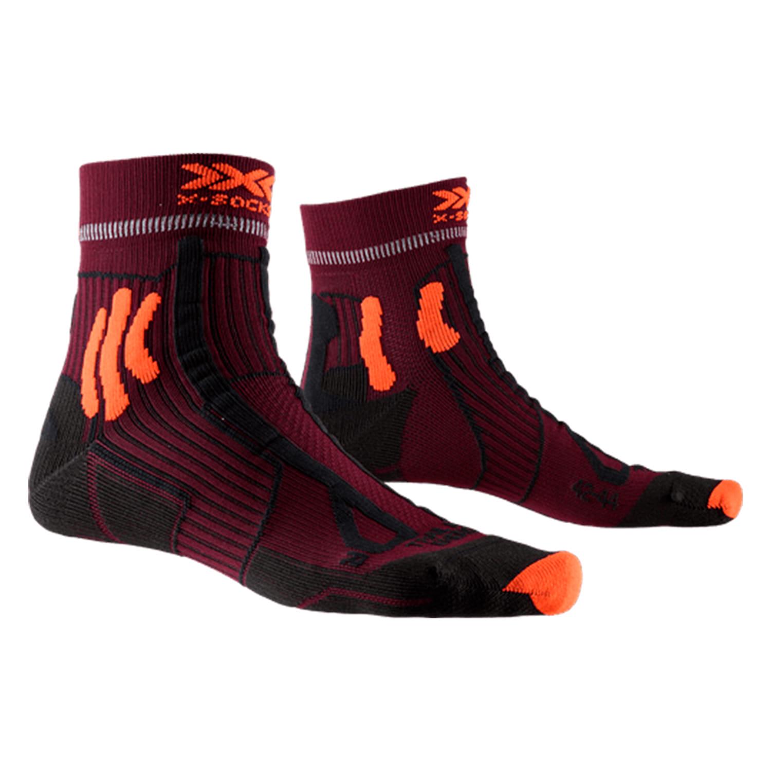 Бігові шкарпетки X-SOCKS Trail Run Energy 4.0 XS-RS13S19U-O003 р. 39/41 Sunset Orange/Opal Black