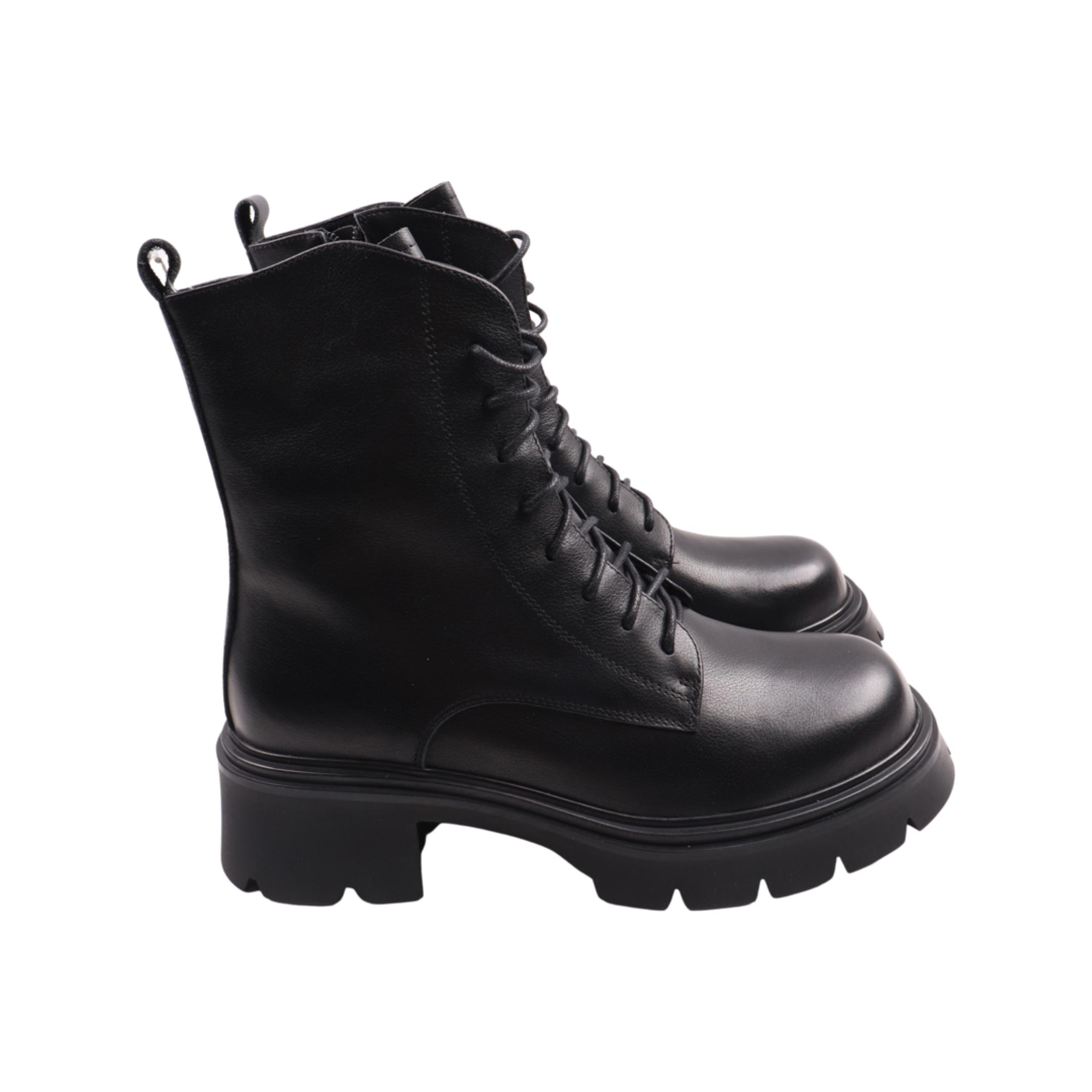 Ботинки мужские Farinni из кожи р. 36 Черный (385-23DHC)