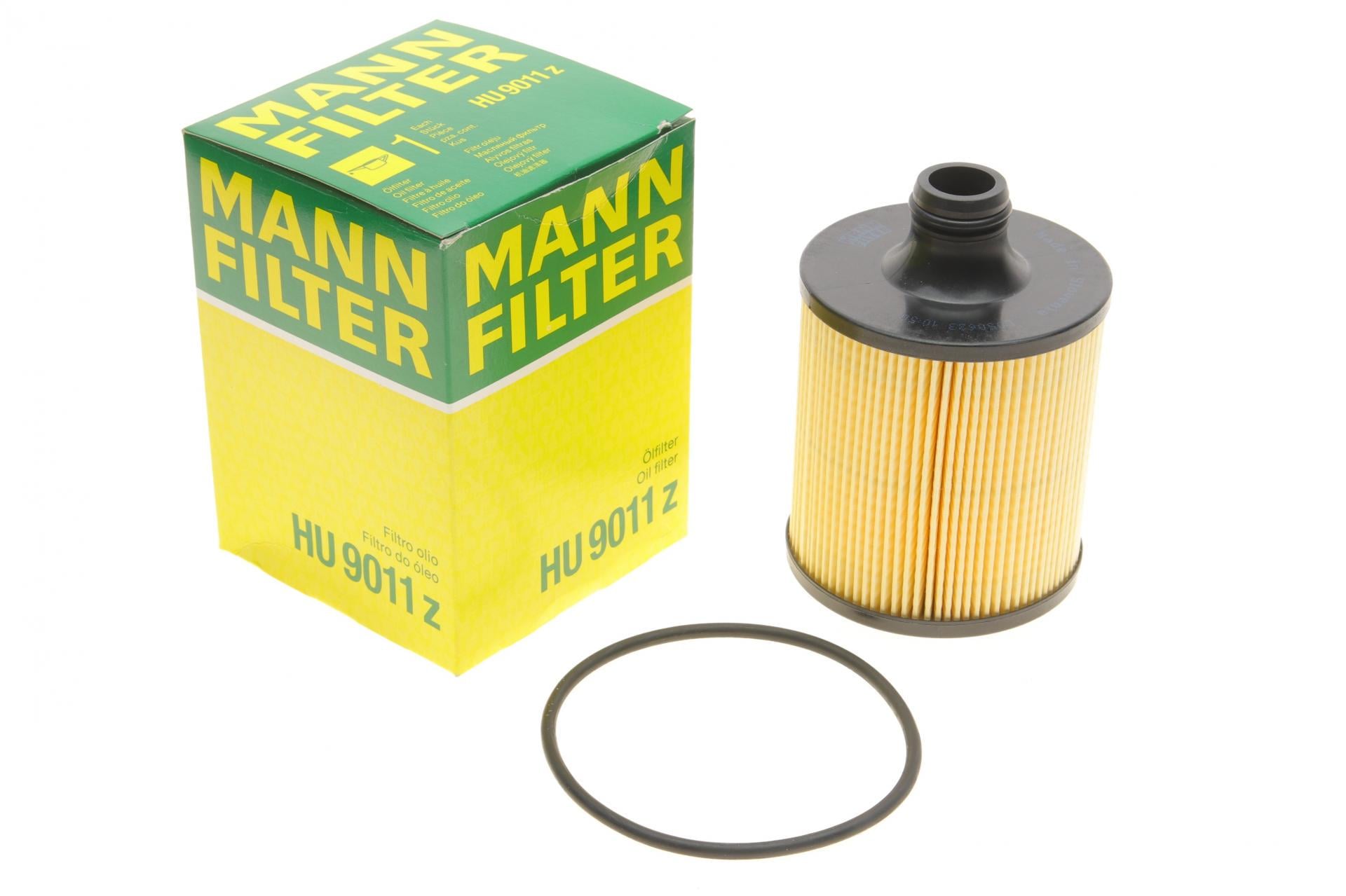 Фильтр масляный Mann-Filter для Audi Q7/A8 4,0TDi 16-/Porsche Panamera 4,0 (S 4D 16- (HU 9011 Z)