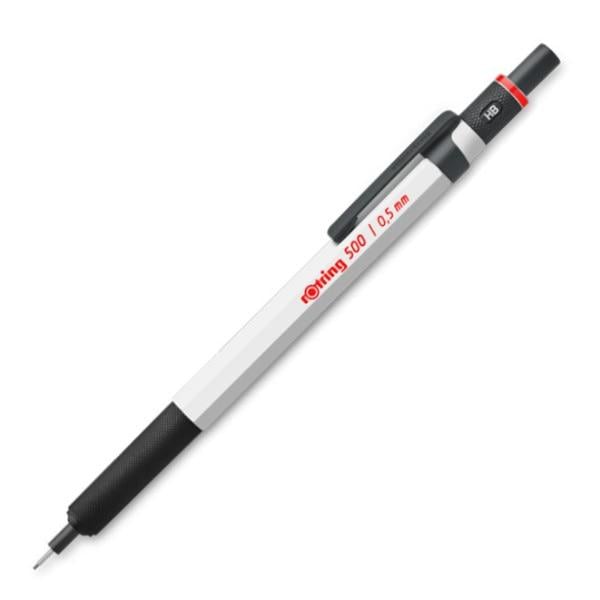 Карандаш механический Rotring 500 металлический 0,5 мм Белый (R2218725)