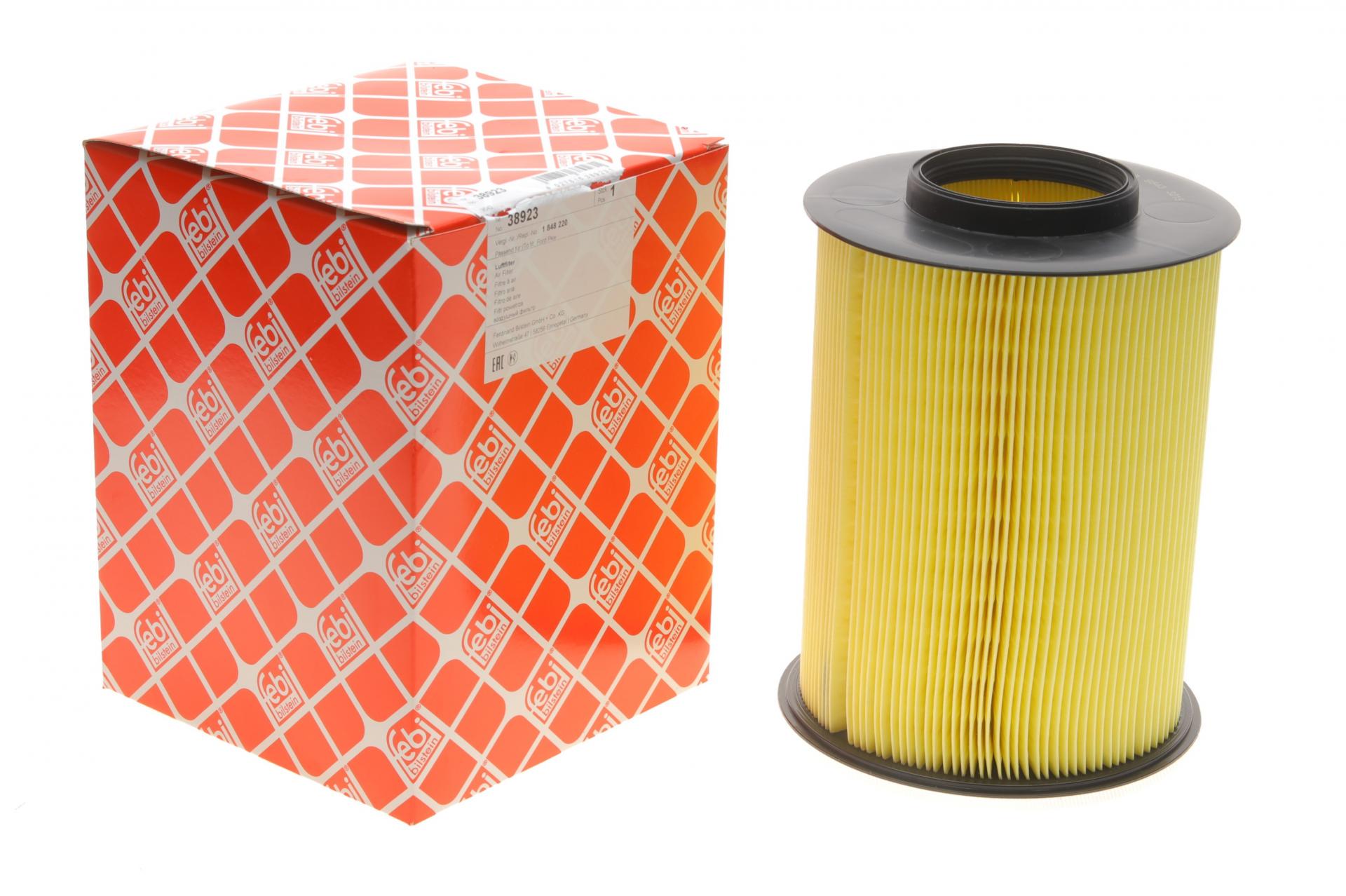 Фильтр воздушный FEBI BILSTEIN для Ford Connect 1,6TDCI 13-/Mazda 3 1,6TD 08- (38923)